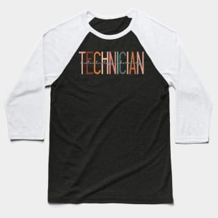 Biotechnology Laboratory Technician Lab Tech Specialist Baseball T-Shirt